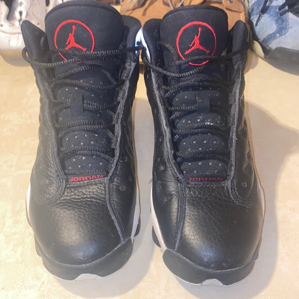 Black white Jordan’s retro 13